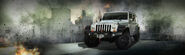 Promotional shot of the Jeep Wrangler in New York City.