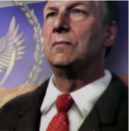President Vorshevsky, as seen in the cutscene before "Turbulence".