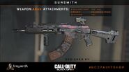 The KN-44 in the Paintshop; note that it was named the "ARAK" in the alpha build.