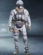 Otter's "Snowdrift" uniform in-game.