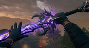 Parrying with the Balmung.