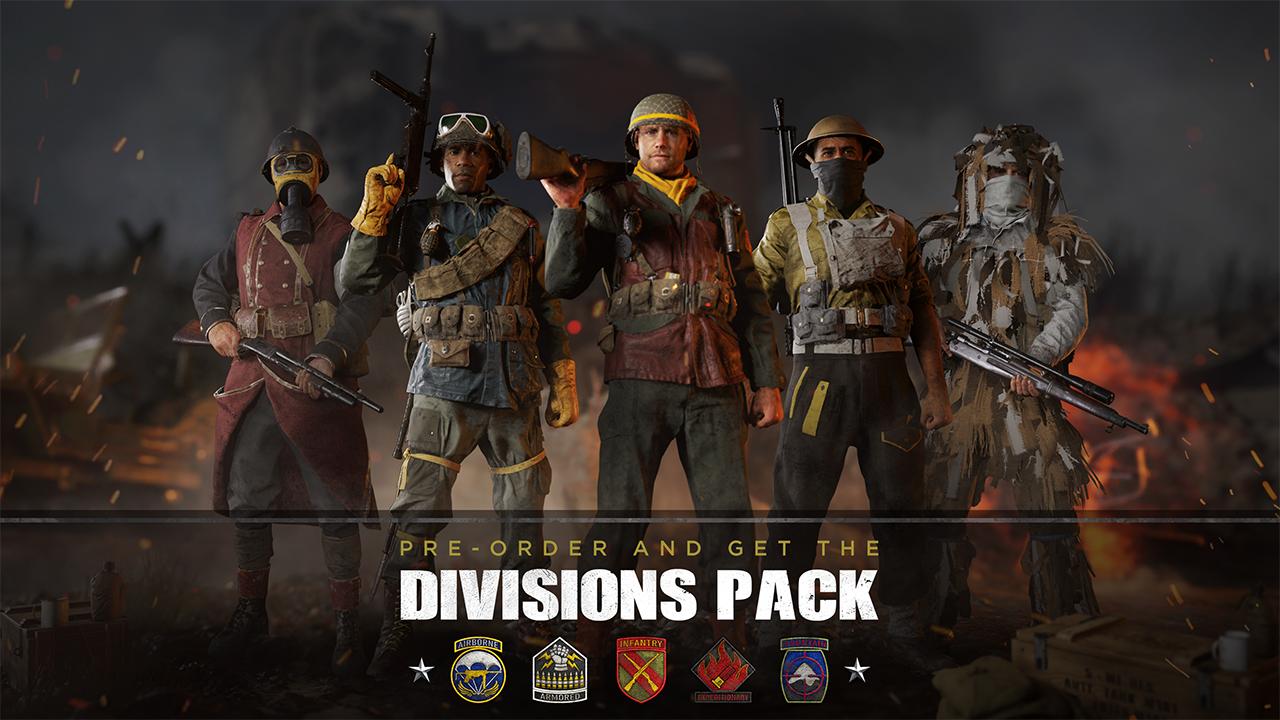 cod ww2 divisions pack not working