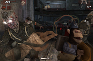 Using the Monkey Bomb in Call of Duty: Black Ops Zombies.