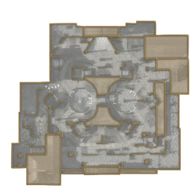 Courtyard minimap WaW