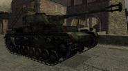 Panzer IV tank in the Wii version.