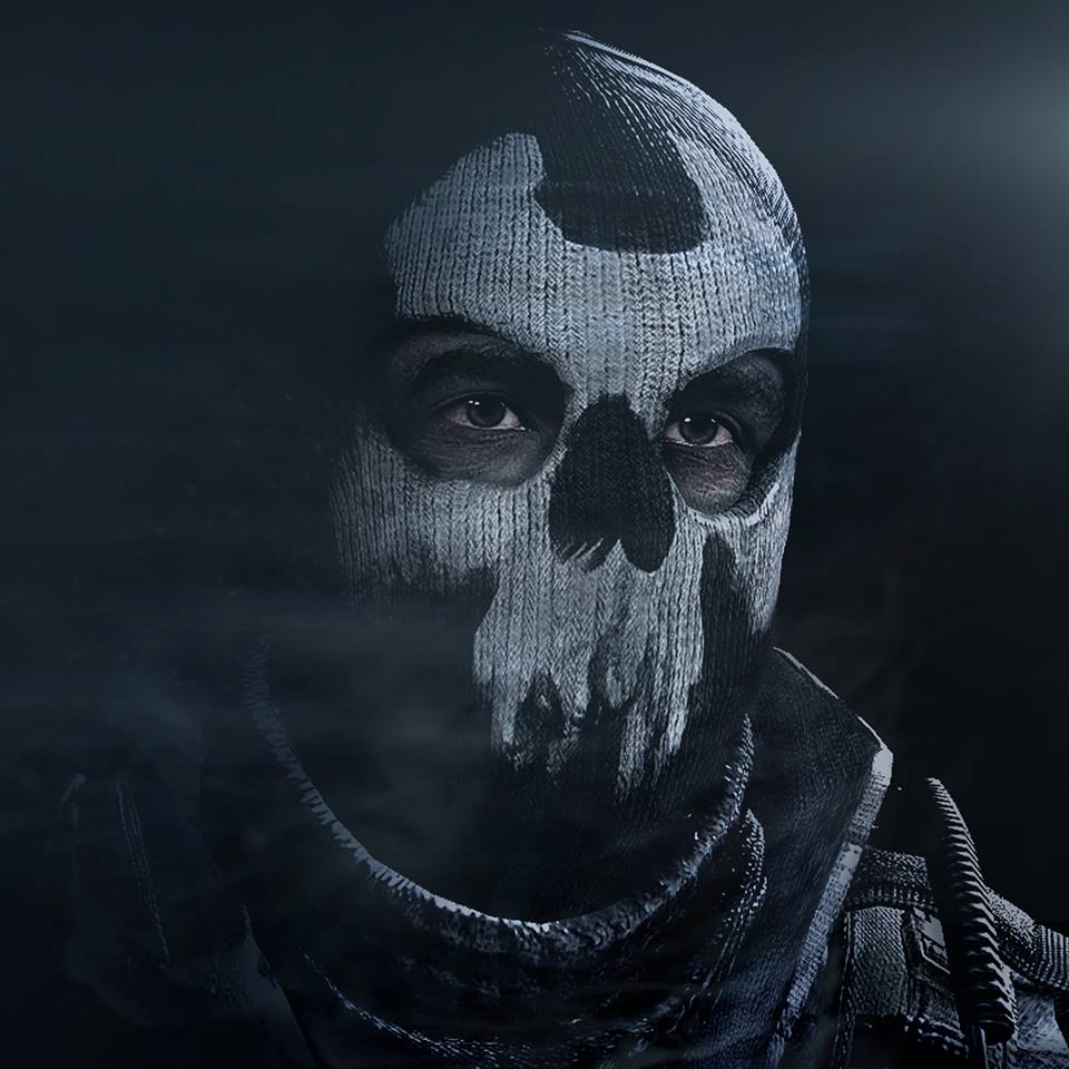 Ghost Mask Cod Ghosts, Cod Mw Ghost Costume