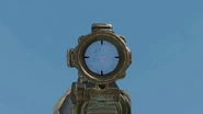 The default reticle for the ACOG.