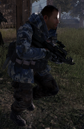 Inner Circle Blue Camouflage Soldier MW2