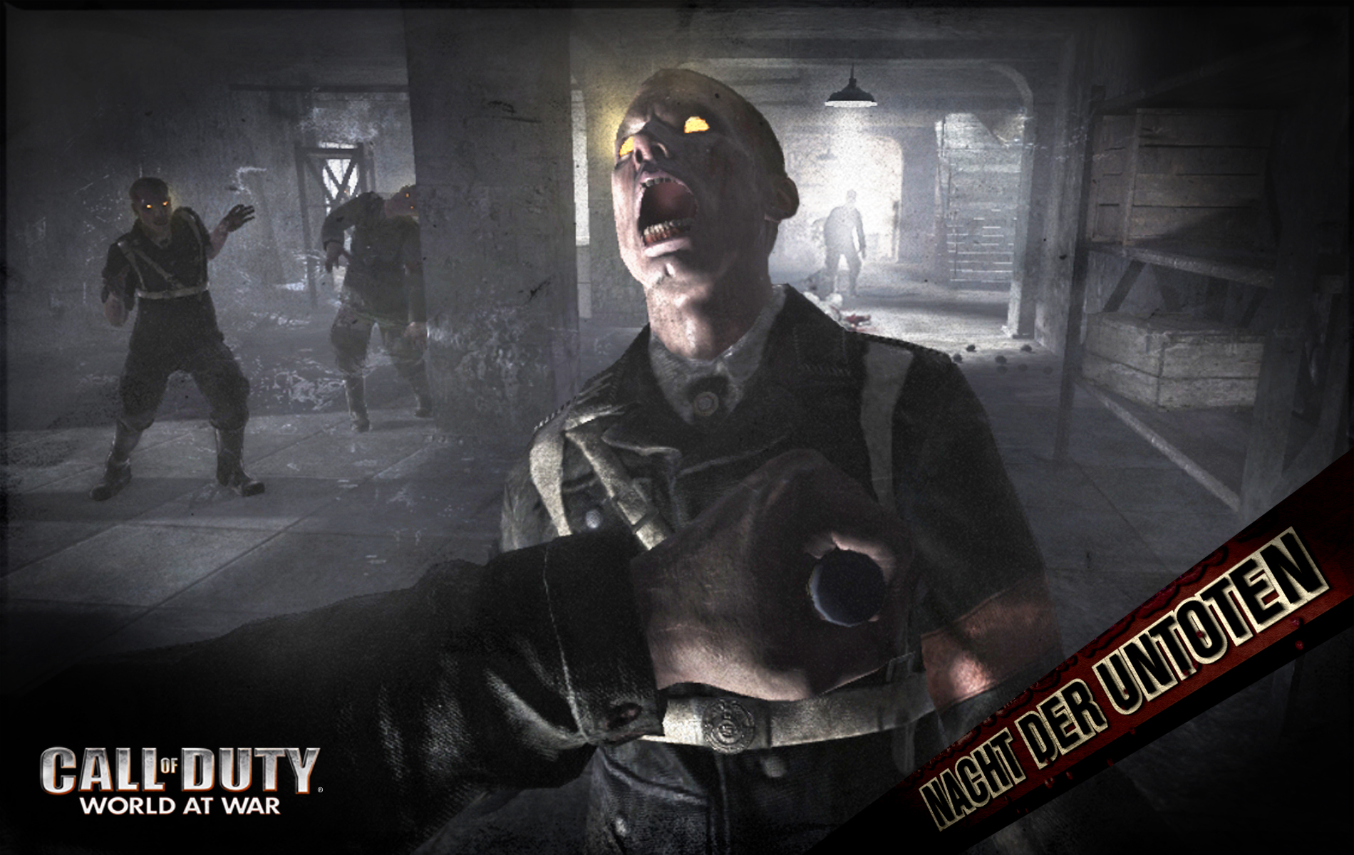 cod ww2 zombies split screen