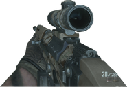 The FAL with ACOG Sight and Sahara