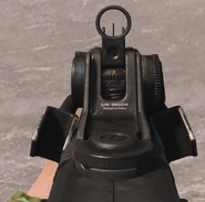 FFAR 1's default Iron Sights.