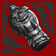The pommel as seen in the Black Winds to Darker Lands achievement icon.