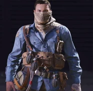 Lucas Riggs with Mk 2 Grenades