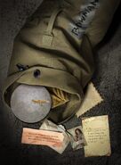 The bag of Joseph's belongings, given by Harris.