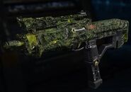 Overgrowth Camouflage on the VMP within Black Ops III