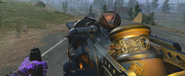First-person view of the DIE Electrobolt variant.