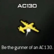 An old killstreak icon for the AC-130.