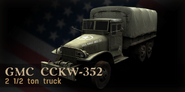 GMC CCKW in Call of Duty 3's bonus materials.