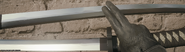 Inspecting the Katanas.