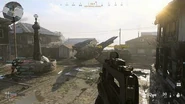 Gameplay of Call of Duty: Modern Warfare on Arklov Peak.