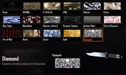 All camouflage unlocks and the secret camo in Call of Duty: Black Ops II.