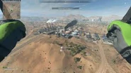 Spadochronważone2.0.jpg (8 KB) Widok ze spadochronu z 1. osoby w Warzone 2.0