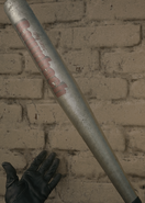 Inspecting the Baseball Bat.