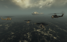 UH-1s flying towards Rusalka Redemption BO