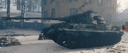 Tiger II z MG34 na górze