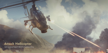 Attack Helicopter Scorestreak BOCW