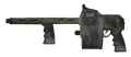 The Striker in third person equipped with a Red Dot Sight.