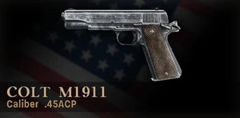 Colt M1911 Menu Icon CoD3