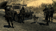 Shadow Company squad guarding MW2