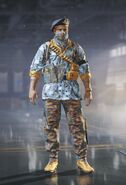 Carver Butcher with "Cash Flow" uniform in-game.