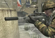 Famas Red Dot Sight Suppressor Third Person BO.png (1.48 MB) Famas that is equipped with Red Dot Sight and Silencer, in third person