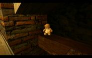 The Teddy Bear in the map.