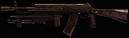 The version equipped on the AN-94 uniquely has a pistol grip