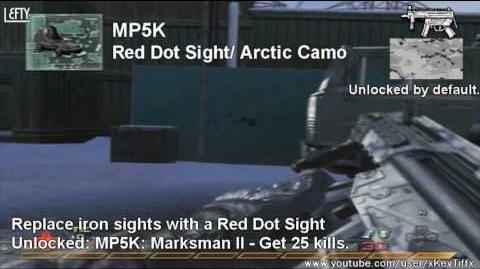 Call of Duty® Modern Warfare 2 - MP5K Submachine Gun Overview (All Attachments)