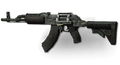 AK-47 with ACOG Scope