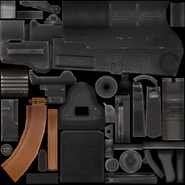 Texture sheet for the AK-74u.