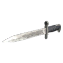 The M1 Bayonet, a knife bayonet for American rifles.