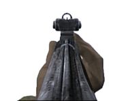 The MP44's Iron Sights.