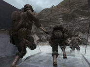 A med Rangers hit the beaches