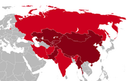 Map of the Strategic Defense Coalition