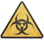 Ostrzeżenie - Naklejka - 30x zabij wroga legendarną bronią na mapie Rebirth Island.