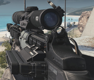 The EBR-800 in sniper mode