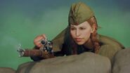 Polina's first appearance, in Call of Duty: Warzone.