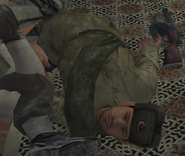 Dead Pavlov with his PPSh-41.
