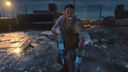 Richtofen wielding the Ragnarok DG-5.