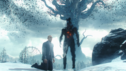 Corvus and Krueger within the Frozen Forest